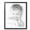 ArtToFrames 28x34" Matted Picture Frame with 24x30" Single Mat Photo Opening Framed in 1.25" Black and 2" Mat (FWM-3926-28x34)